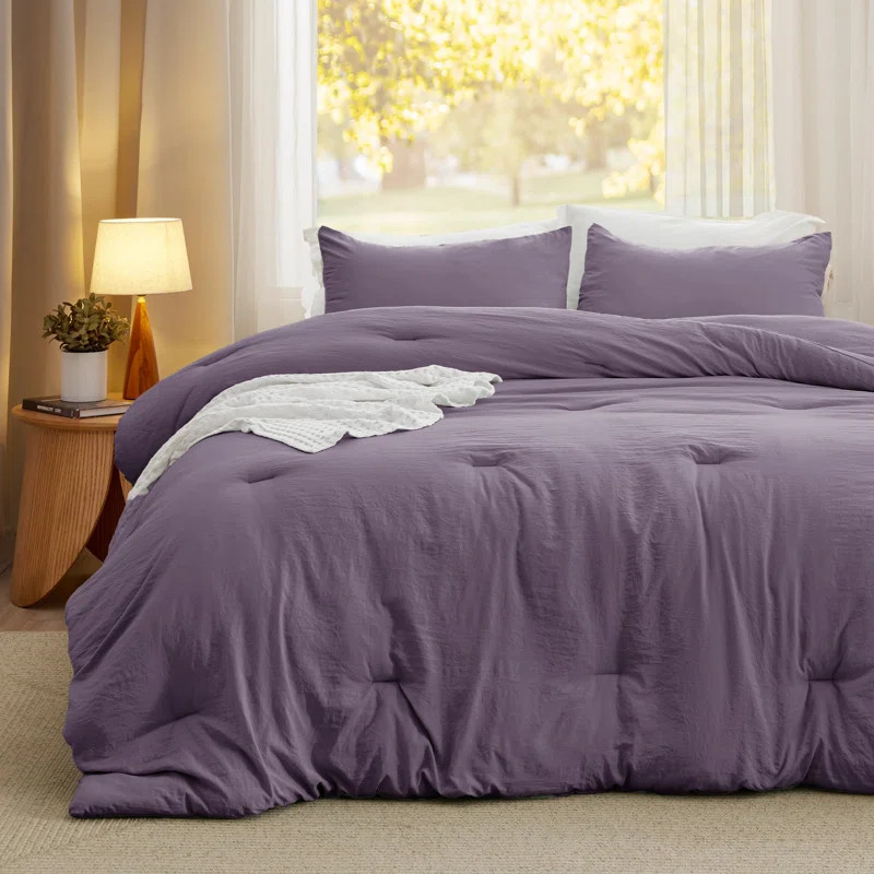 Bedsure Reversible Prewashed Comforter Set | Wayfair North America
