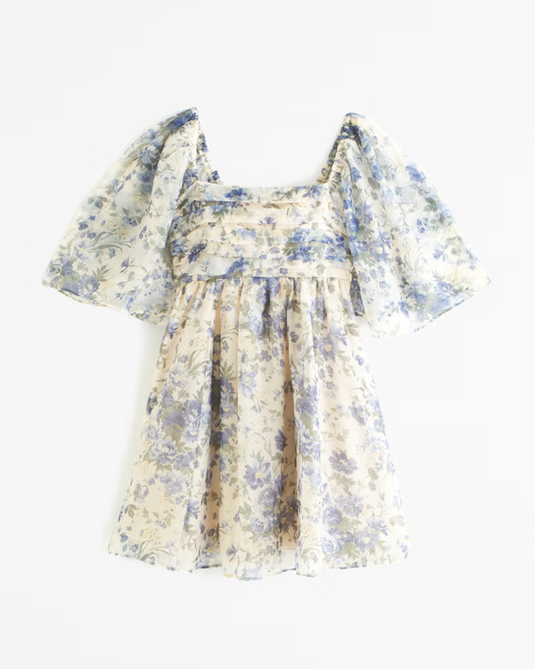 Women's Emerson Angel Sleeve Mini Dress | Women's Dresses & Jumpsuits | Abercrombie.com | Abercrombie & Fitch (US)