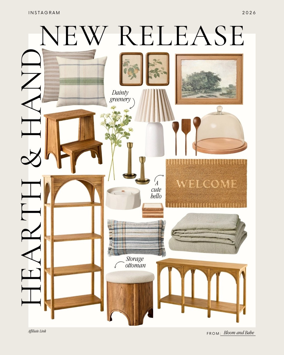 The latest Hearth & Hand release is all about subtle details and pieces you will love long after the season passes. Simple, warm, and easy to style.

#LTKdayinmylife #LTKSeasonal #LTKHome