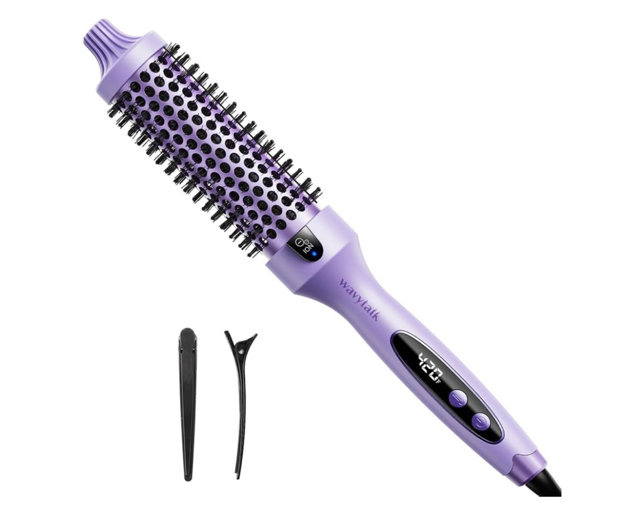 VIRAL Wavy Talk Thermal Round Brush Iron 

#LTKSaleAlert #LTKFindsUnder50 #LTKStyleTip
