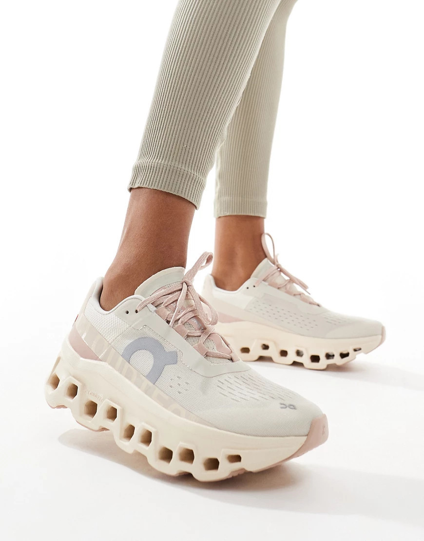 ON Cloudmonster running trainers in pink | ASOS (Global)