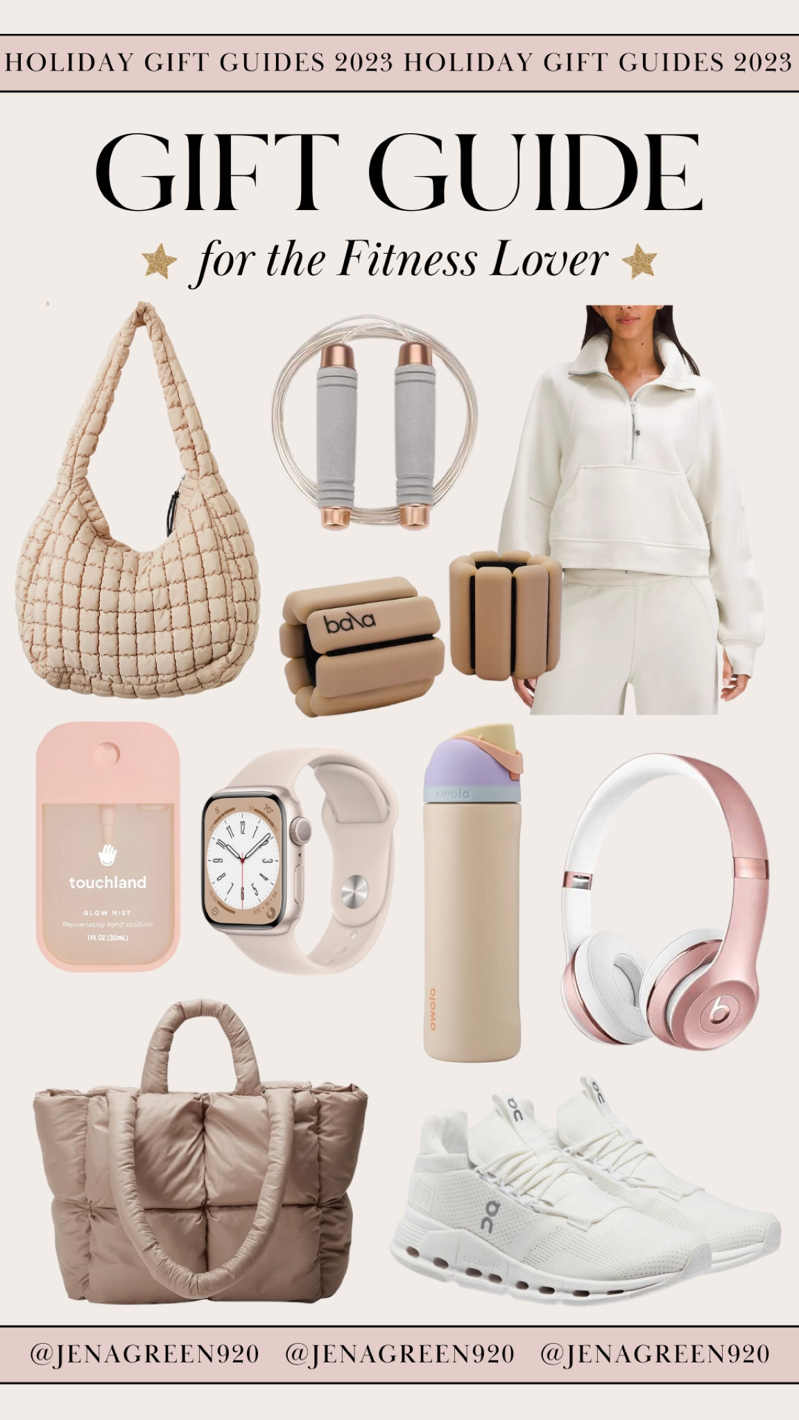 Gift Guide for the Fitness Lover | Gift Guide for the Fitness Guru | Gift Guide for the Fitness Fanatic | Fitness Gift Guide 

#LTKGiftGuide #LTKSeasonal #LTKfindsunder100