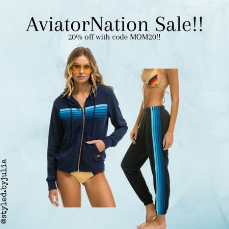 Comfy travel outfit Aviator nation sale zip hoodie sweatpants

#LTKActive #LTKsalealert #LTKtravel