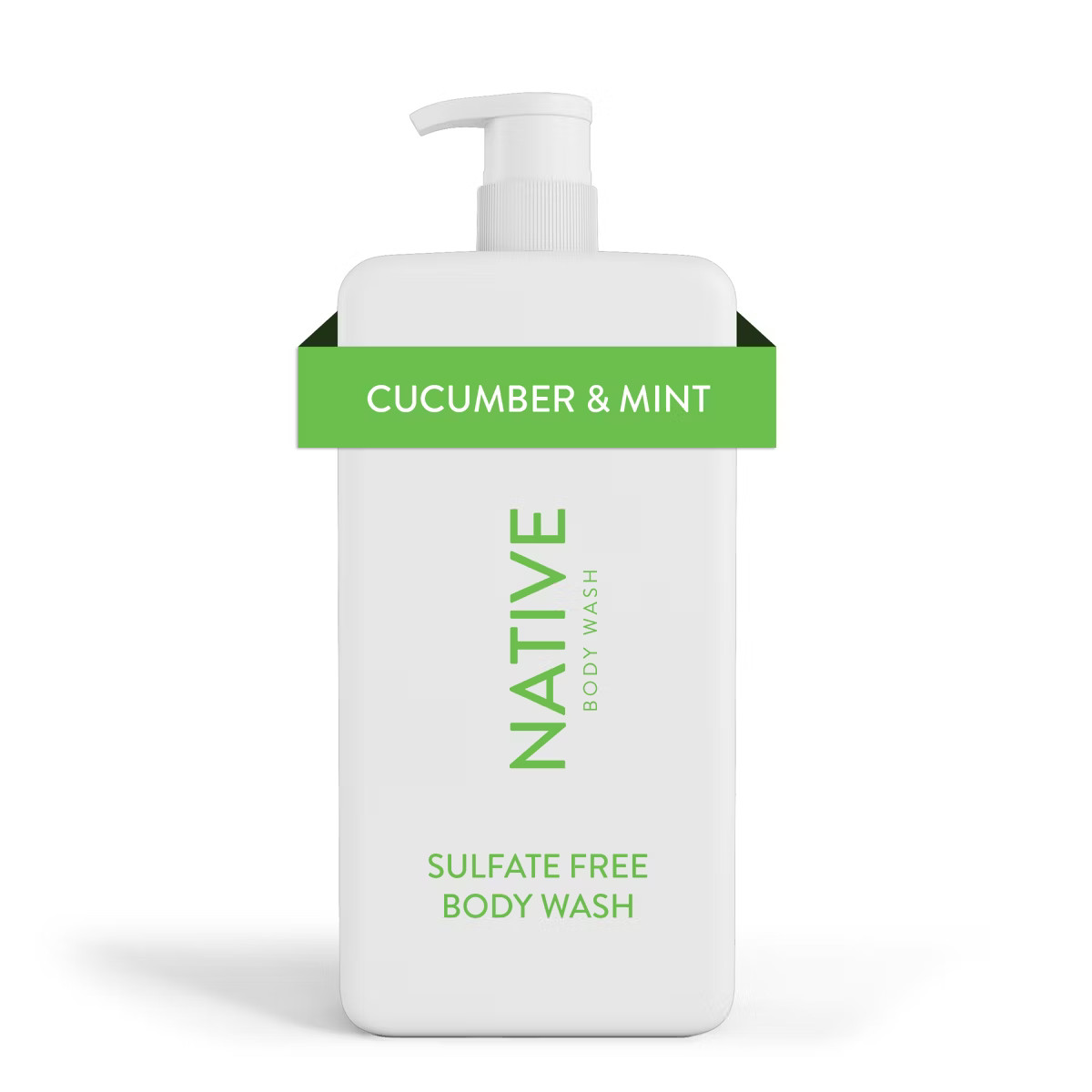 Native Body Wash with Pump - Cucumber & Mint - Sulfate Free - 36 fl oz | Target
