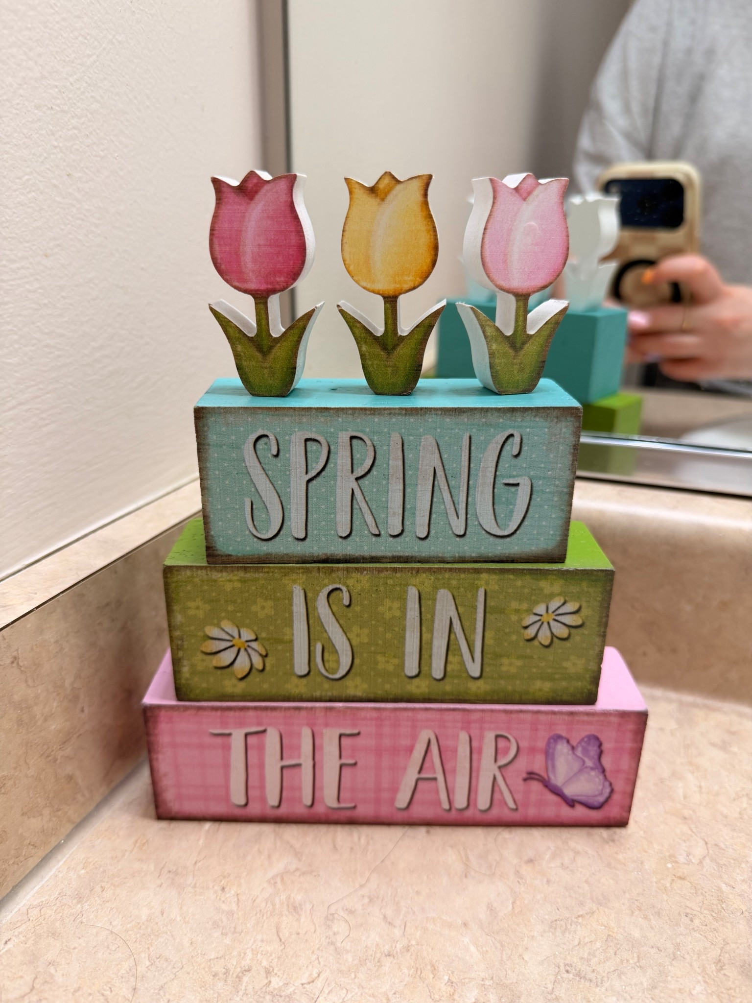 Spring home decor additions! 

We have this one in our bathroom! 

Perfect counter decor 🌸🌷

#LTKSeasonal #LTKdayinmylife #LTKHome