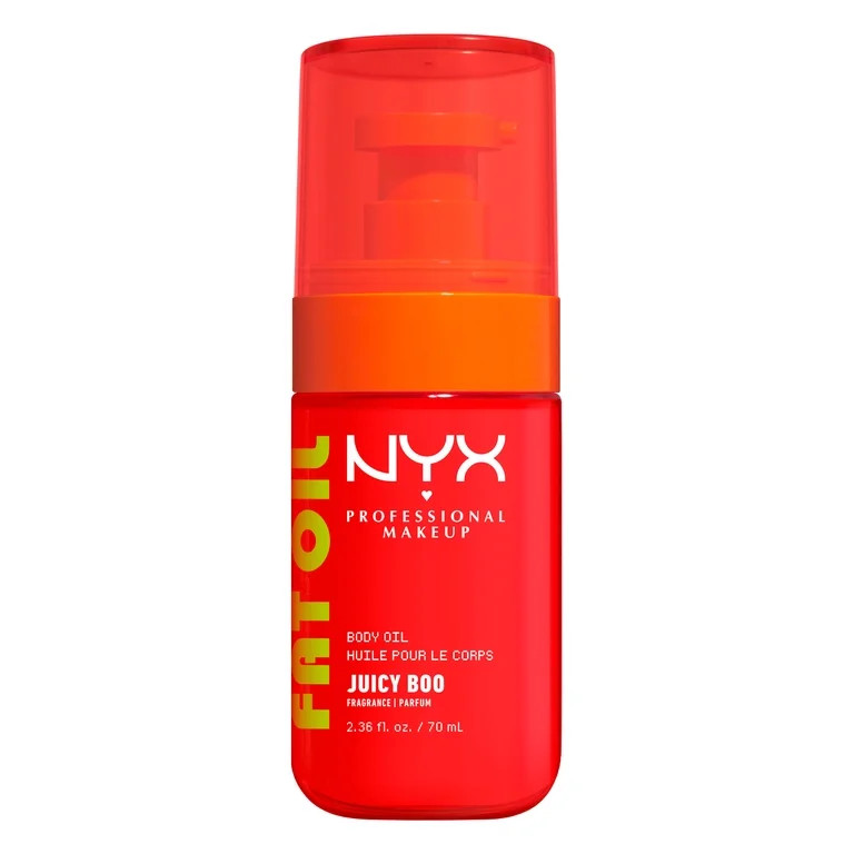 NYX Professional Makeup Fat Oil Fat Oil Body Oil, Juicy Boo, 2.36 fl oz | Walmart (US)