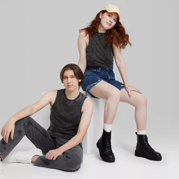 Muscle Tank Top - Wild Fable™ Orange L | Target