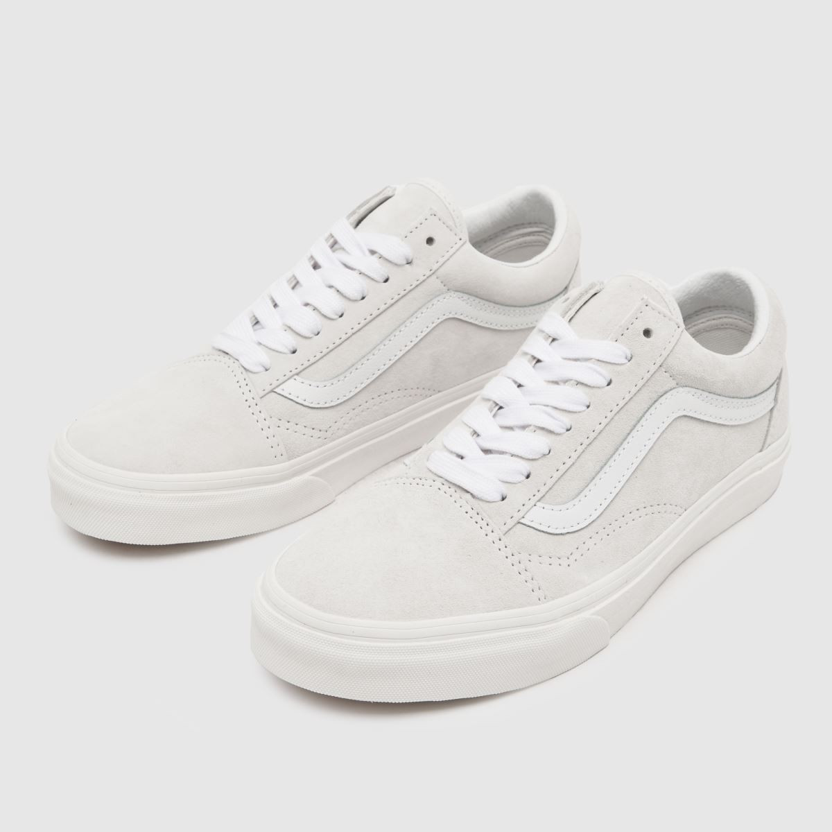 Womens White Vans Old Skool Trainers | schuh | Schuh