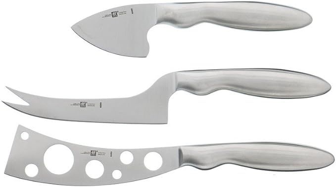 ZWILLING Collection 3-pc Cheese Knife Set for Charcuterie Board, Gift Set, Stainless Steel | Amazon (US)