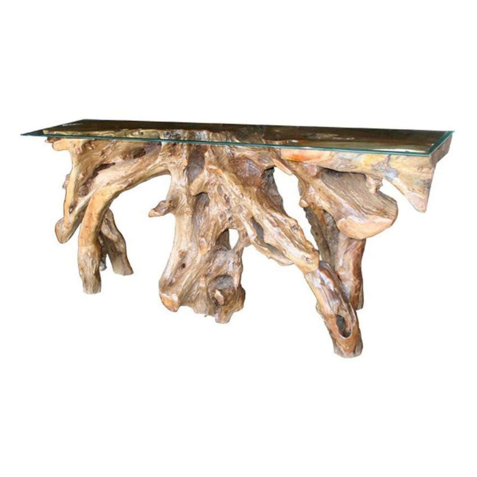 Chic Teak Teak Root Console Table - Walmart.com | Walmart (US)