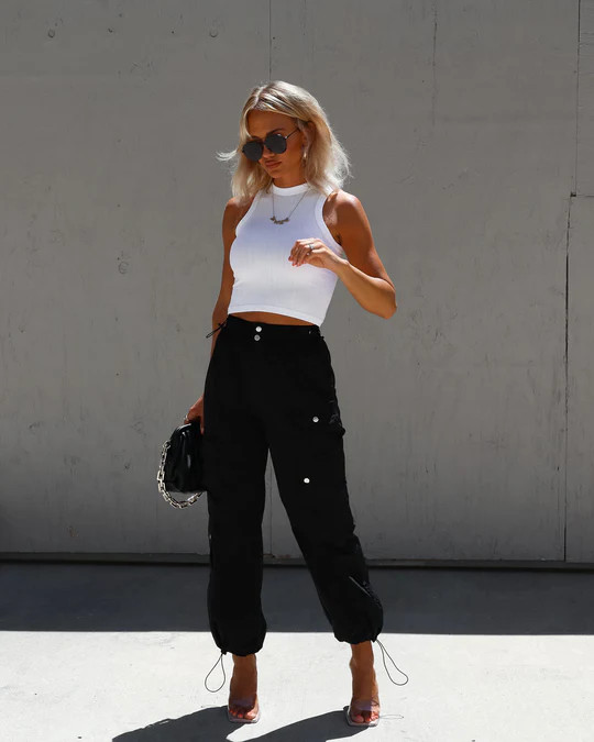 Derica Nylon Cargo Pants | VICI