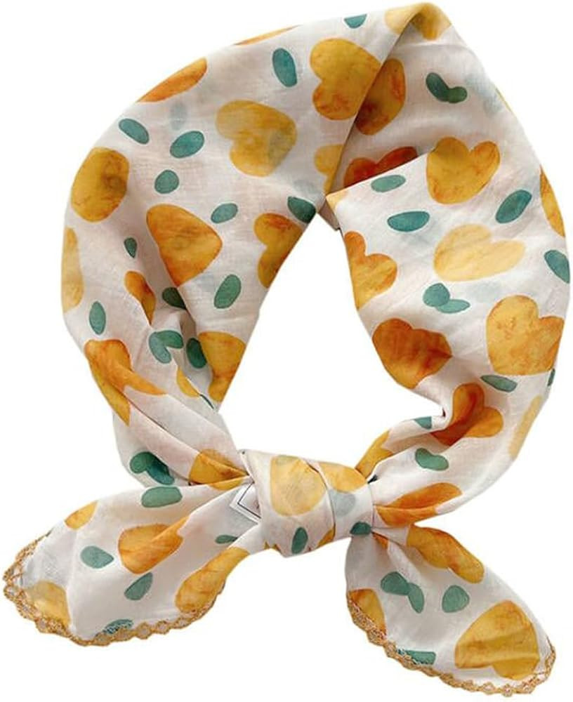 Large Cotton Bandana Headband, Head Wrap, Protective Coverage, Hair Neck Scarf for Women 28 x 28 ... | Amazon (US)