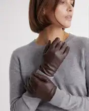 Cashmere Lined Leather Gloves | Quince
