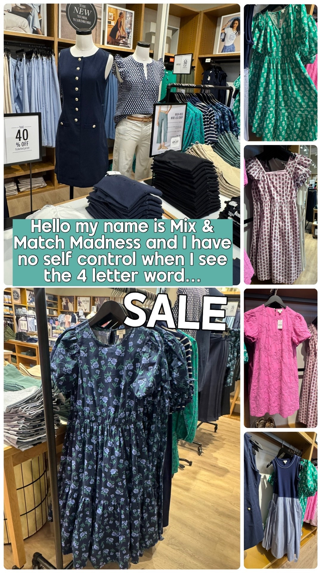 When I see the word SALE at JCrew Factory….why do I lose all self control?!? 

#LTKspring #LTKdayinmylife #LTKSaleAlert