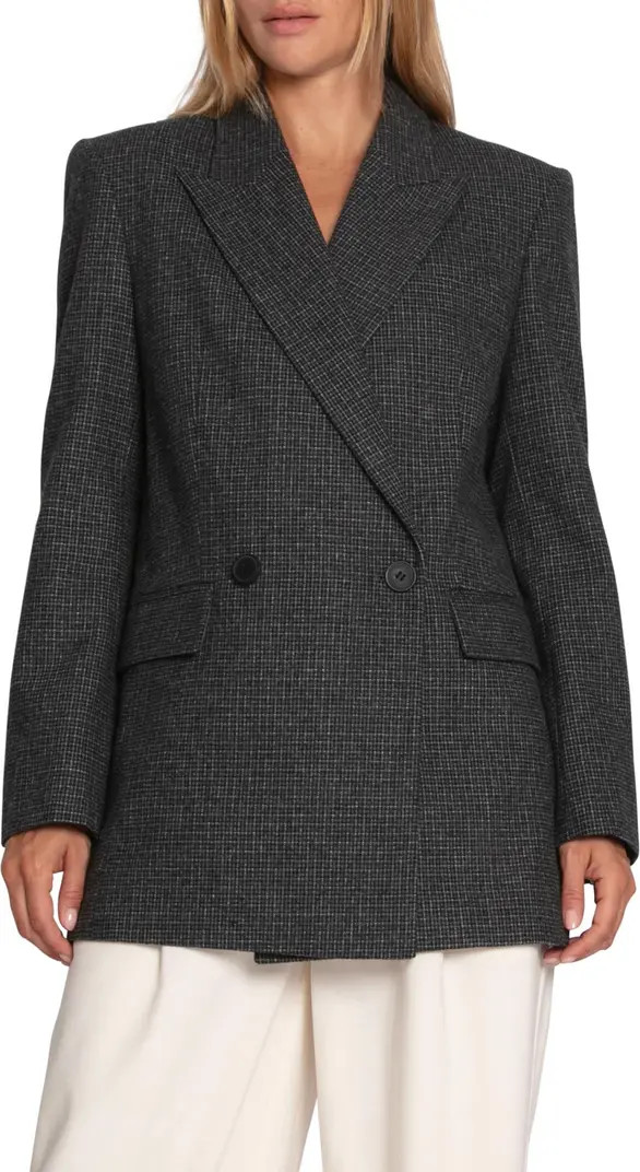 Big Brother Talk Double Breasted Wool Blend Blazer | Nordstrom
