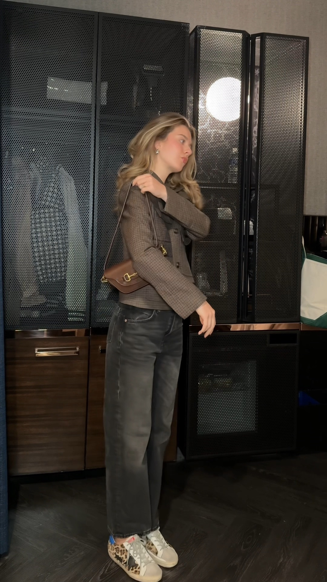 casual cool dinner fit!!

🐆 wearing a 24L in the jeans - I heard they ran big so I sized down and they’re fine like they fit but if I was doing it again I’d order my regular size so they were a bit baggier.

🐆 I’m renting the jacket via rent the runway but it’s current so I could link it here :) I’m in a size 2

🐆 black top is old from h&m heheh

#LTKSeasonal #LTKVideo #LTKFindsUnder100