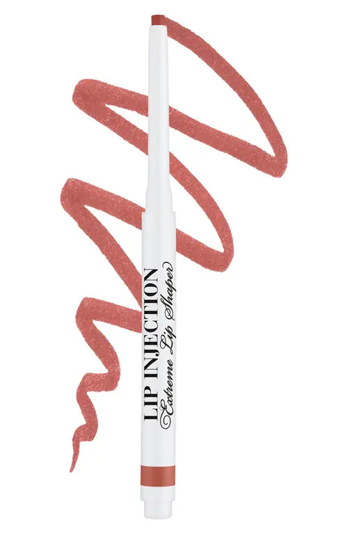 Too Faced Lip Injection Extreme Lip Shaper Plumping Lip Liner in Hot Spicy at Nordstrom | Nordstrom