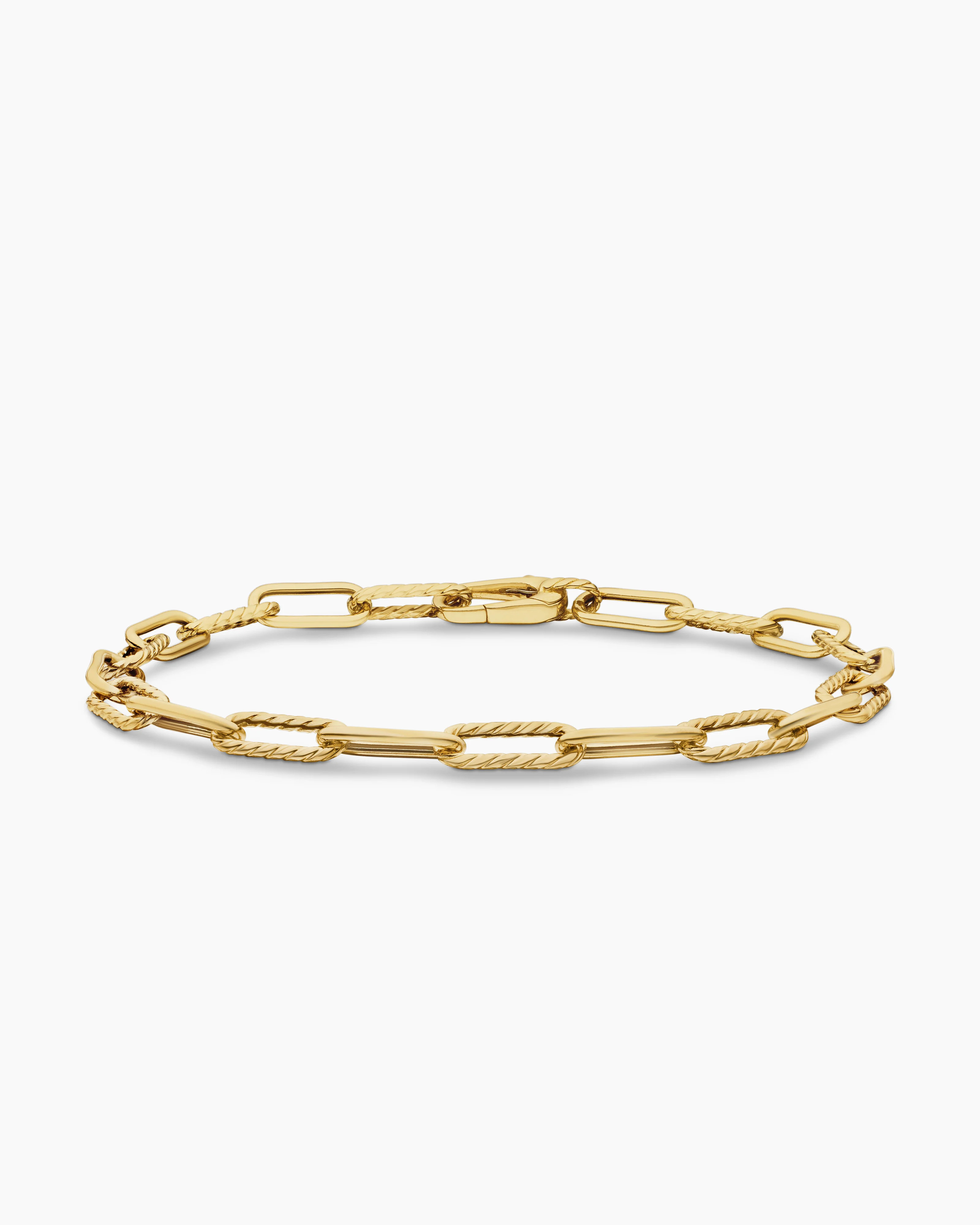 David Yurman | DY Madison Chain Bracelet in 18K Yellow Gold, 4mm | David Yurman