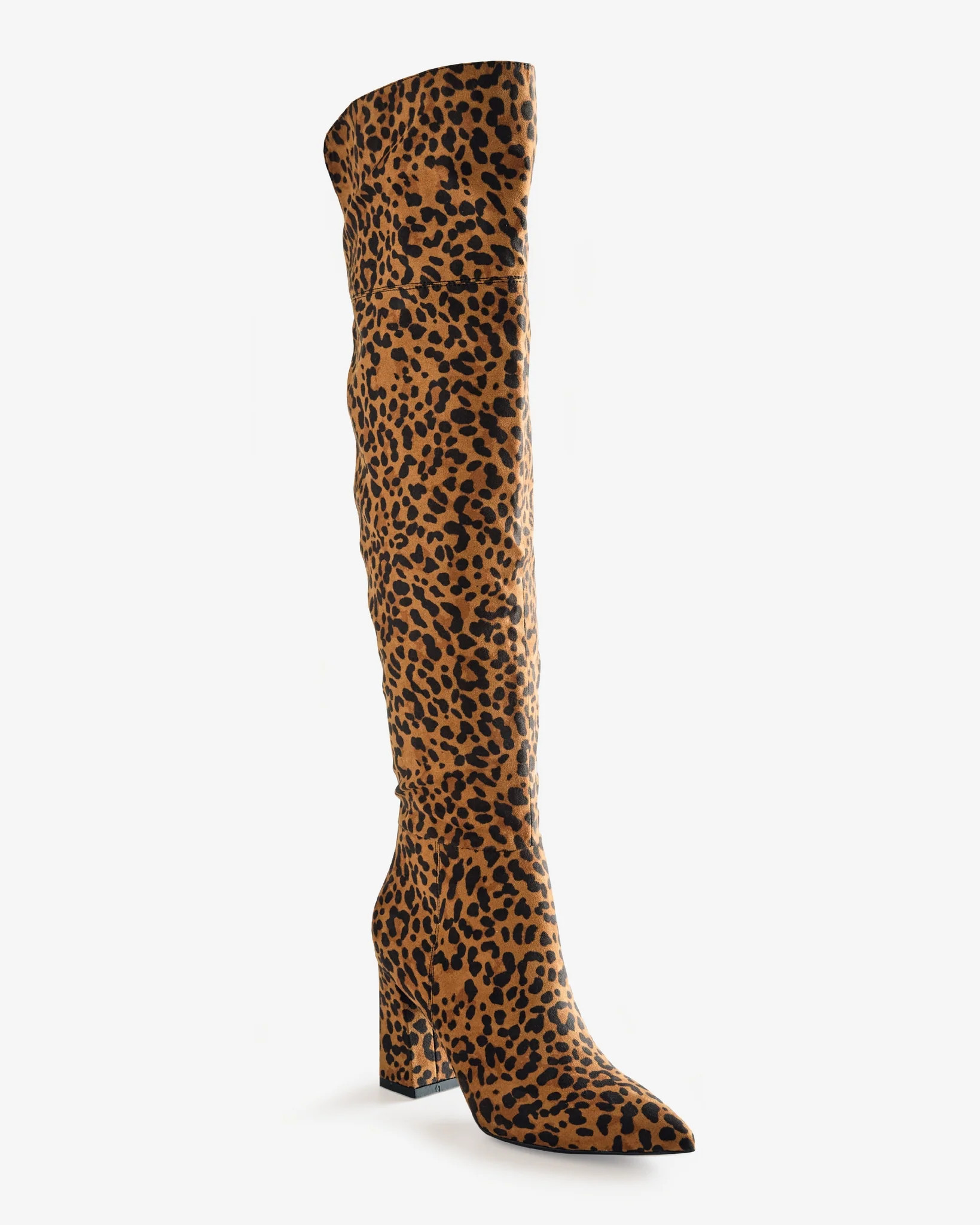 Over The Knee Pointed Toe Boot Multi | Boston Proper