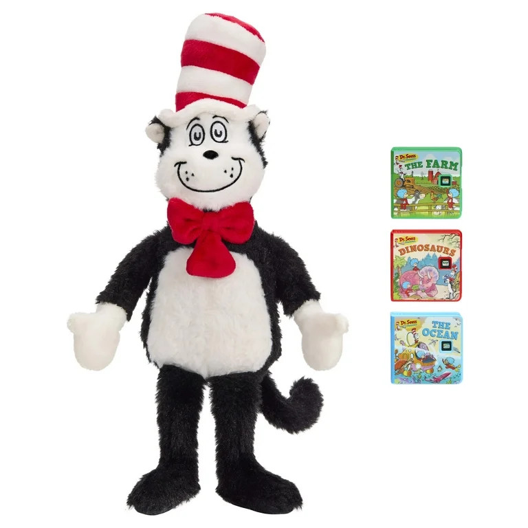 Little Tikes Story Dreamers Cat in the Hat Plush, Story Books, Audio Toy Gift, Toddlers, Ages 2-5 | Walmart (US)
