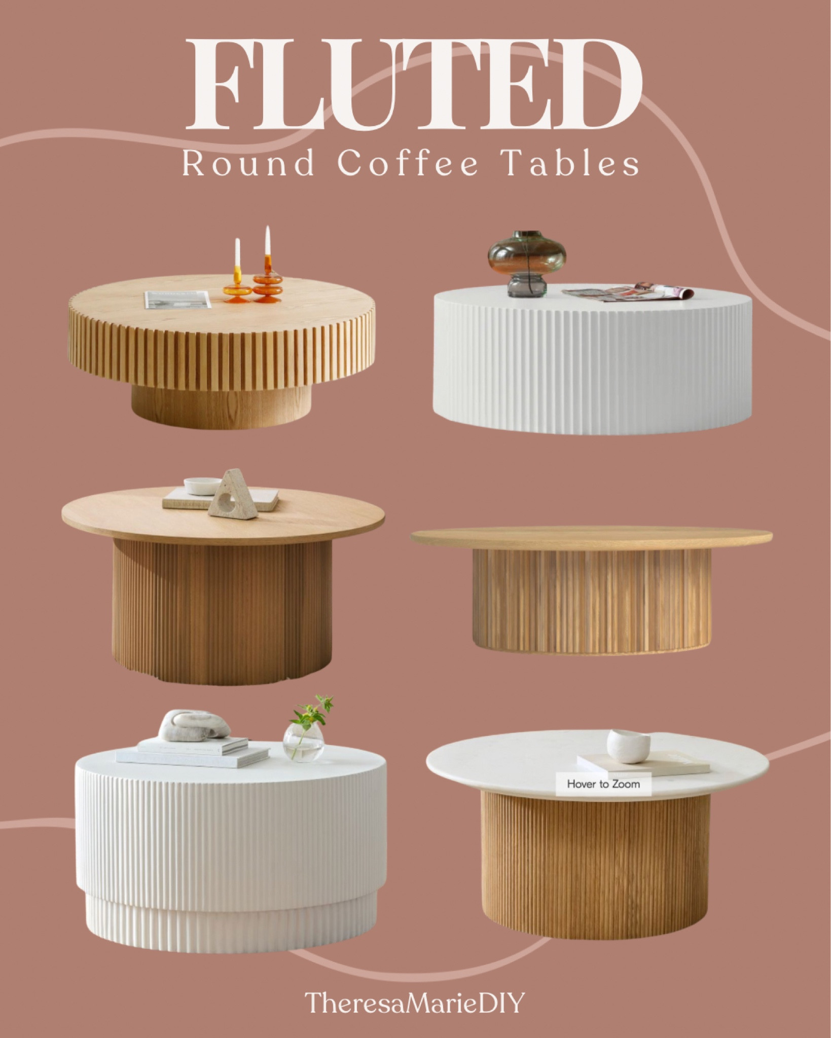 Fluted coffee tables, home furnishings, interior design, round wooden coffee tables 

#homefurnishings #coffeetable #fluted #homeaccents #interiordecorating

#LTKHome