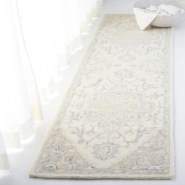 Lauren Ralph Lauren Percy Hand Tufted Wool/Cotton Oriental Rug in Ivory/Beige | Wayfair North America