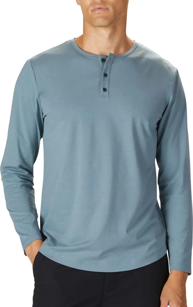 Trim Fit Long Sleeve Henley | Nordstrom