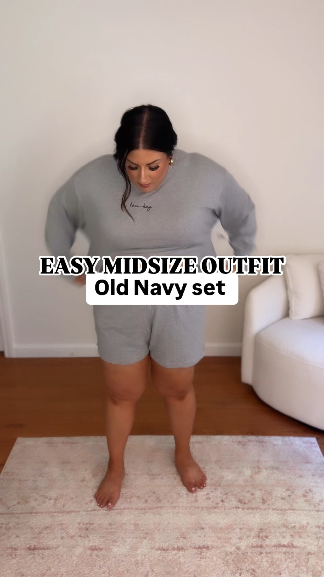 Wearing an XL in the sweatshirt and shorts and they’re both SO comfy and lightweight! Perfect for chilly summer nights ☀️

#LTKActive #LTKMidsize #LTKSaleAlert