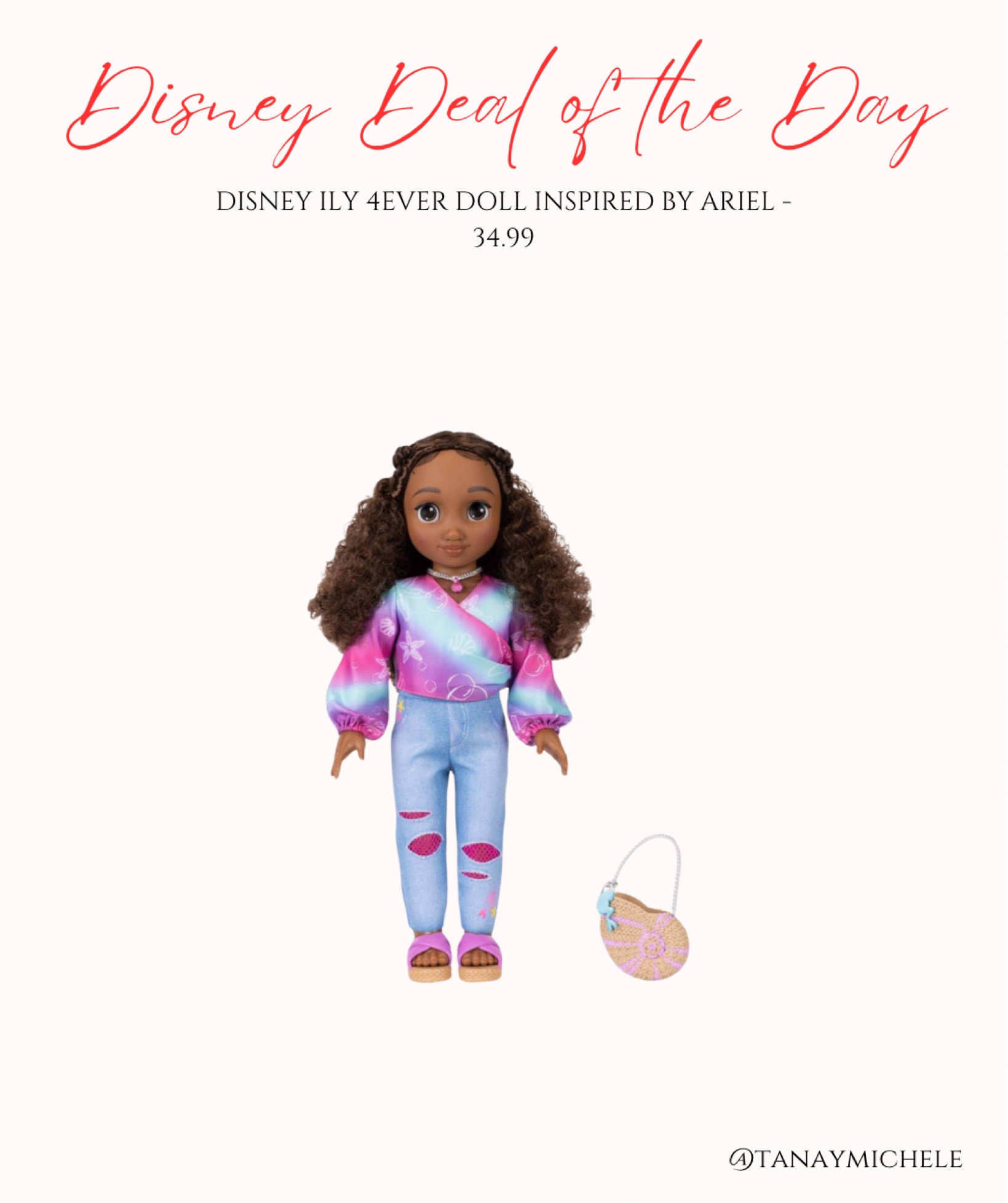 This Disney doll inspired by The Little Mermaid is great for littles who enjoyed the 2023 adaption.

#LTKKids #LTKHoliday #LTKGiftGuide