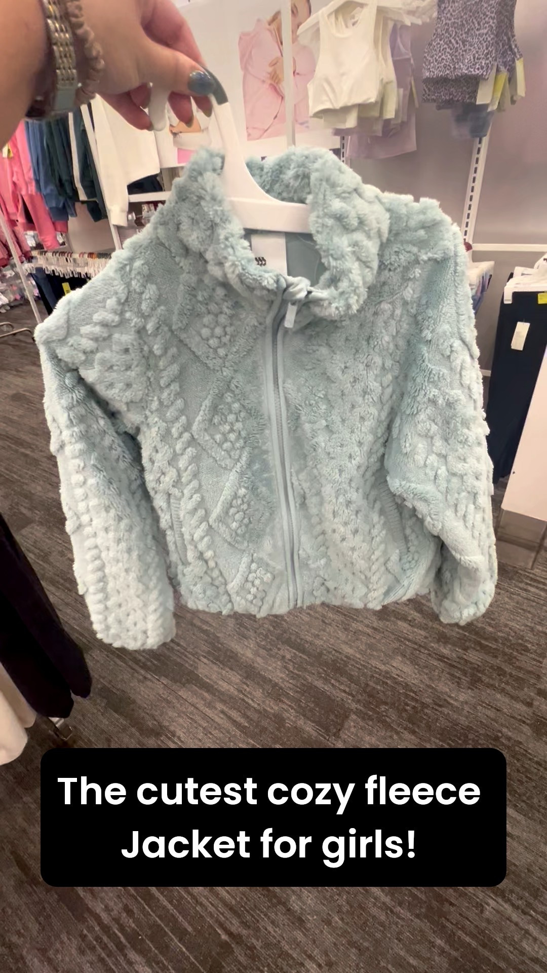 Target for the win again! These textured fleece jackets are perfect for fall! Girls can wear them to school, dance, gymnastics, etc...

#LTKActive #LTKKids #LTKFindsUnder50