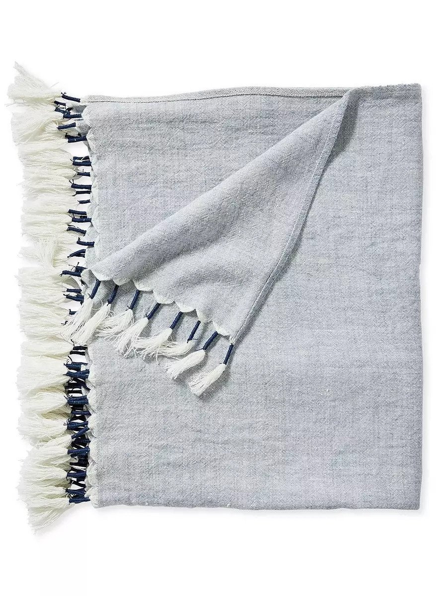 Topanga Linen Throw | Serena and Lily