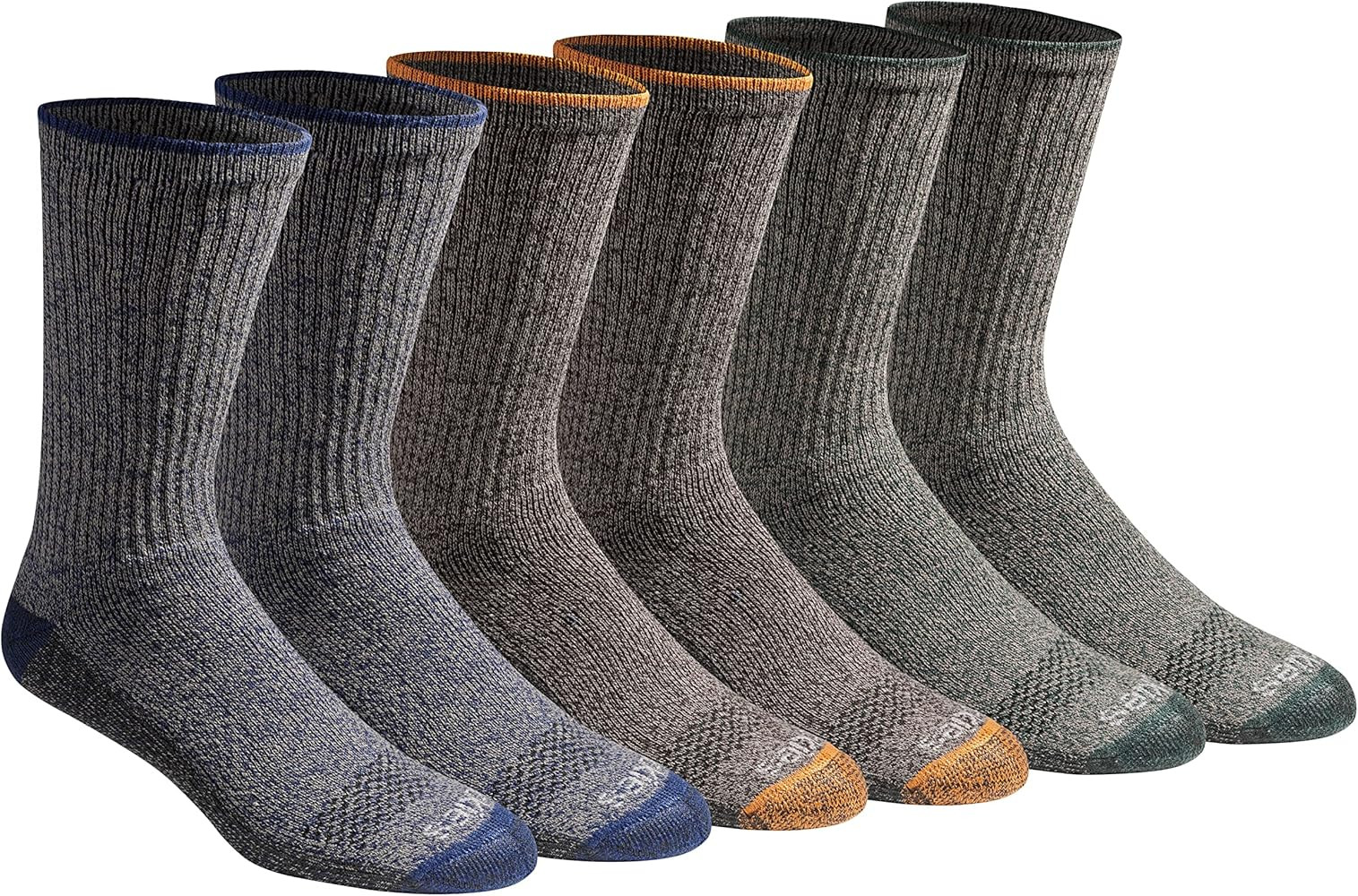 Dickies Men's Dri-Tech Moisture Control Crew Socks, Available in M-XXL (6, 12, 18 Pairs) | Amazon (US)
