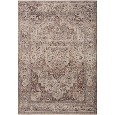Loloi Lyra Berry / Stone Area Rug | Wayfair North America
