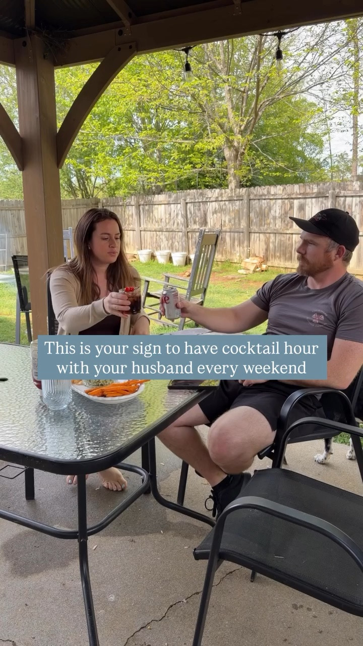 My favorite meal + my favorite thing: cocktail hour + Caesar salad with fries and a Diet Coke 

If you saw the street corn salad dip then you had to know this was coming! 

Ceasar Salad Dip
- Chop the Taylor Farms Ceasar lettuce mixture SUPPER fine 
- Pour the lettuce in a bowl and the croutons & cheese
- Dump the dressing on top and toss
- Serve with potato chips & fries

#couplescocktailhour #athomedateideas #dateyourspouse #marriagegoals #marriage

#LTKHome #LTKfoodie #LTKdayinmylife