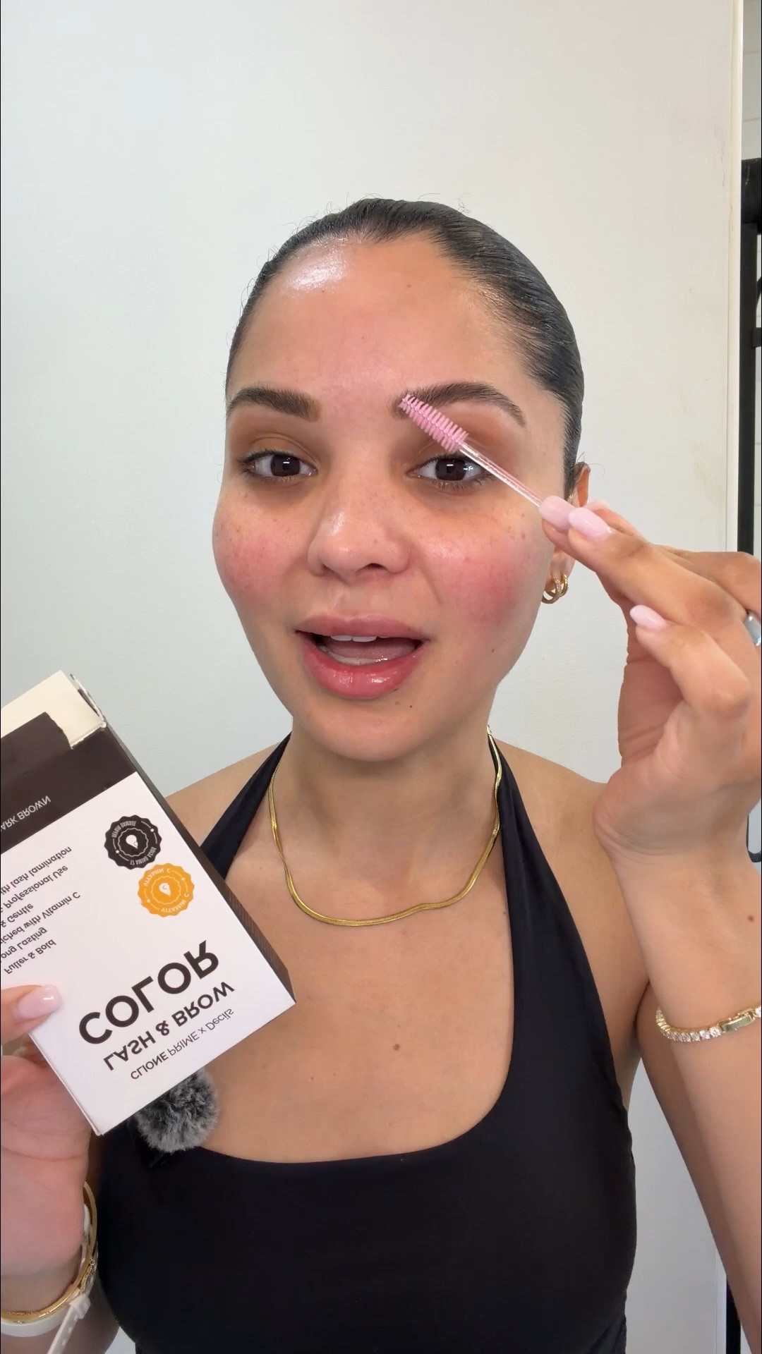 I use shade dark brown 😍