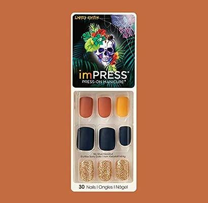 Impress by Kiss (1) Pack Press-On Gel Manicure Halloween Limited Edition 30 False Nails including... | Amazon (US)