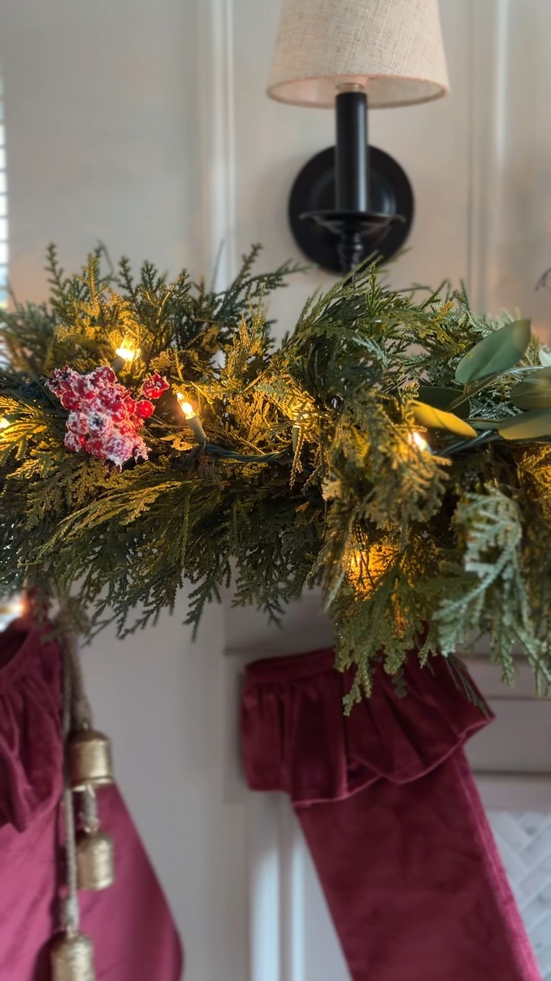 This Amazon garland has lived up to its hype! It’s so full. I only used 2 strands of garland on my mantel. That was all I needed 
Christmas decor, holiday decor, Christmas mantel, faux garland. Amazon home, Amazon garland, Christmas garland 

#LTKHome #LTKSeasonal #LTKHoliday