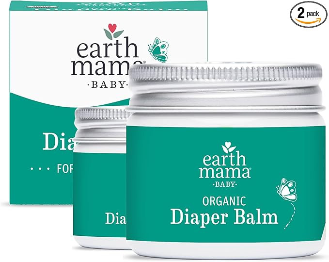 Earth Mama Organic Diaper Balm 2-Ounce | Diaper Cream for Baby | EWG Verified, Petroleum & Artifi... | Amazon (US)