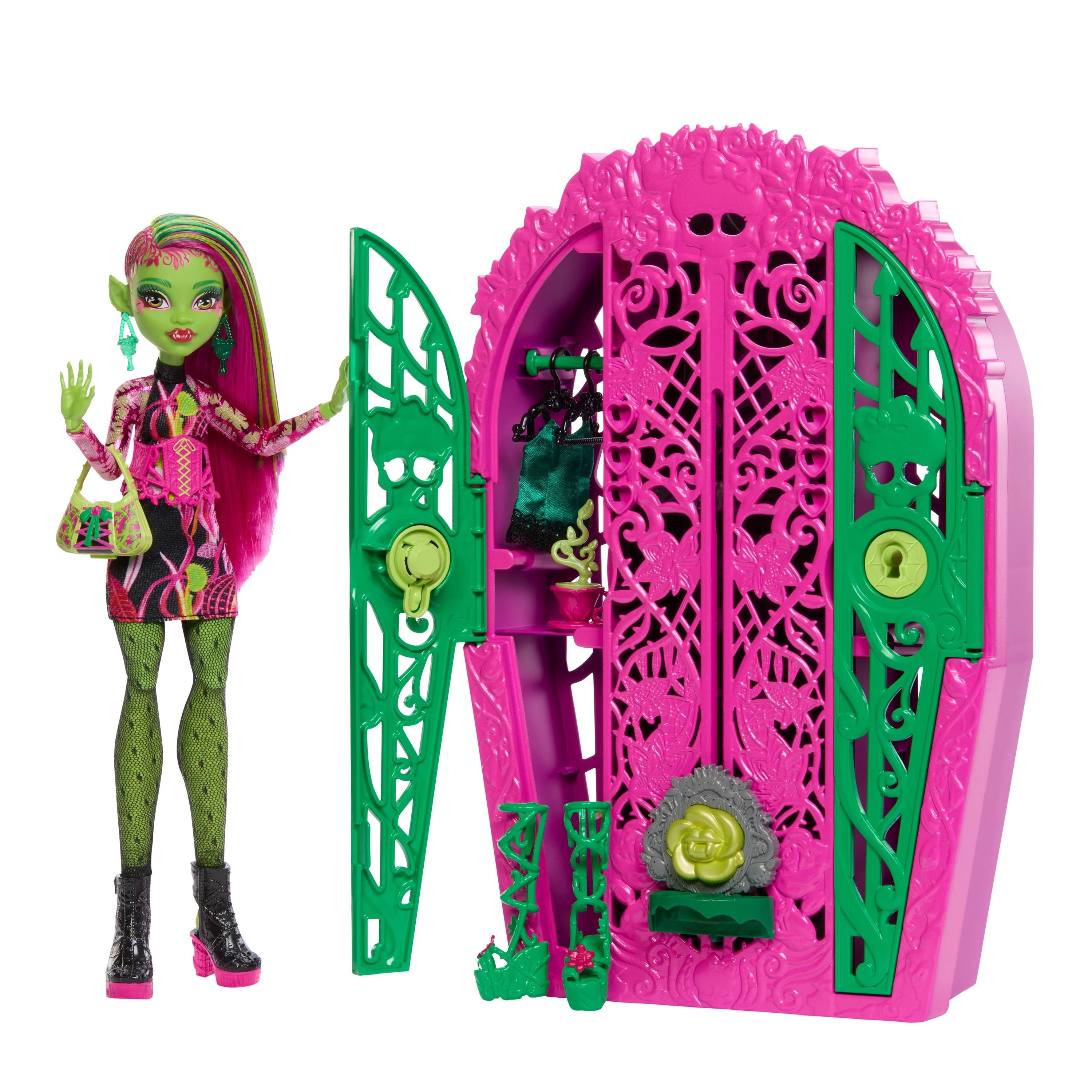 Monster High Skulltimate Secrets Garden Mysteries Playset, Venus McFlytrap Doll with 19+ Surprise... | Walmart (US)