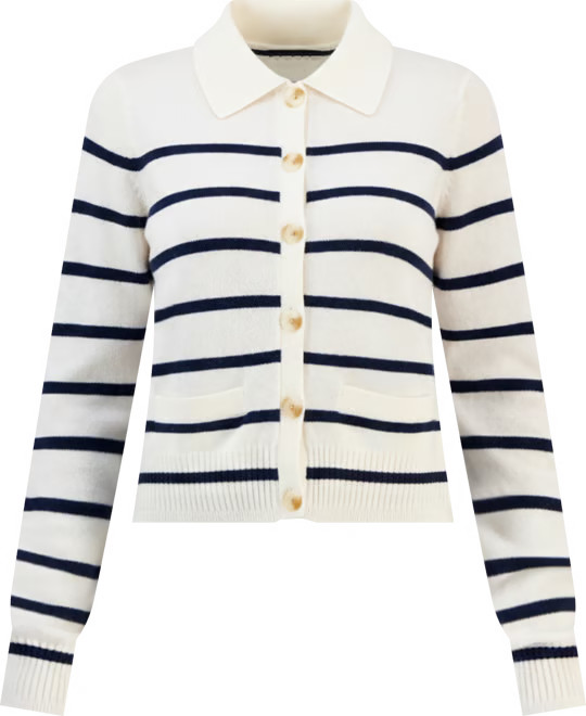 Women's 100% Cashmere Collared Shrunken Cardigan, Macy's Exclusive | Macy's