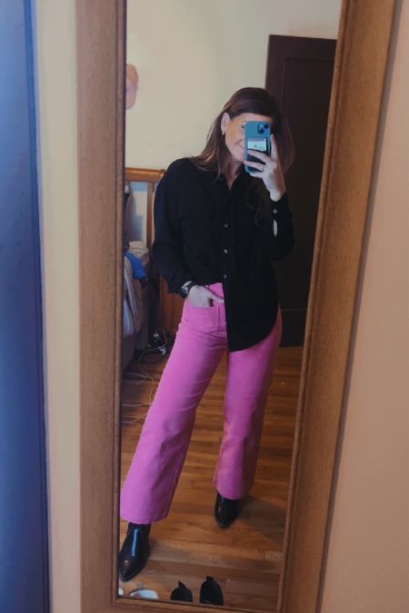 These pants…obsessed. We love a pop of color during the winter months! 

#LTKworkwear #LTKstyletip