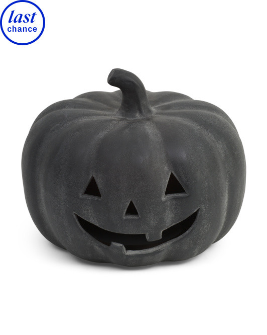 Outdoor Safe Jack O Lantern Ceramic Pumpkin | Halloween | Marshalls | Marshalls