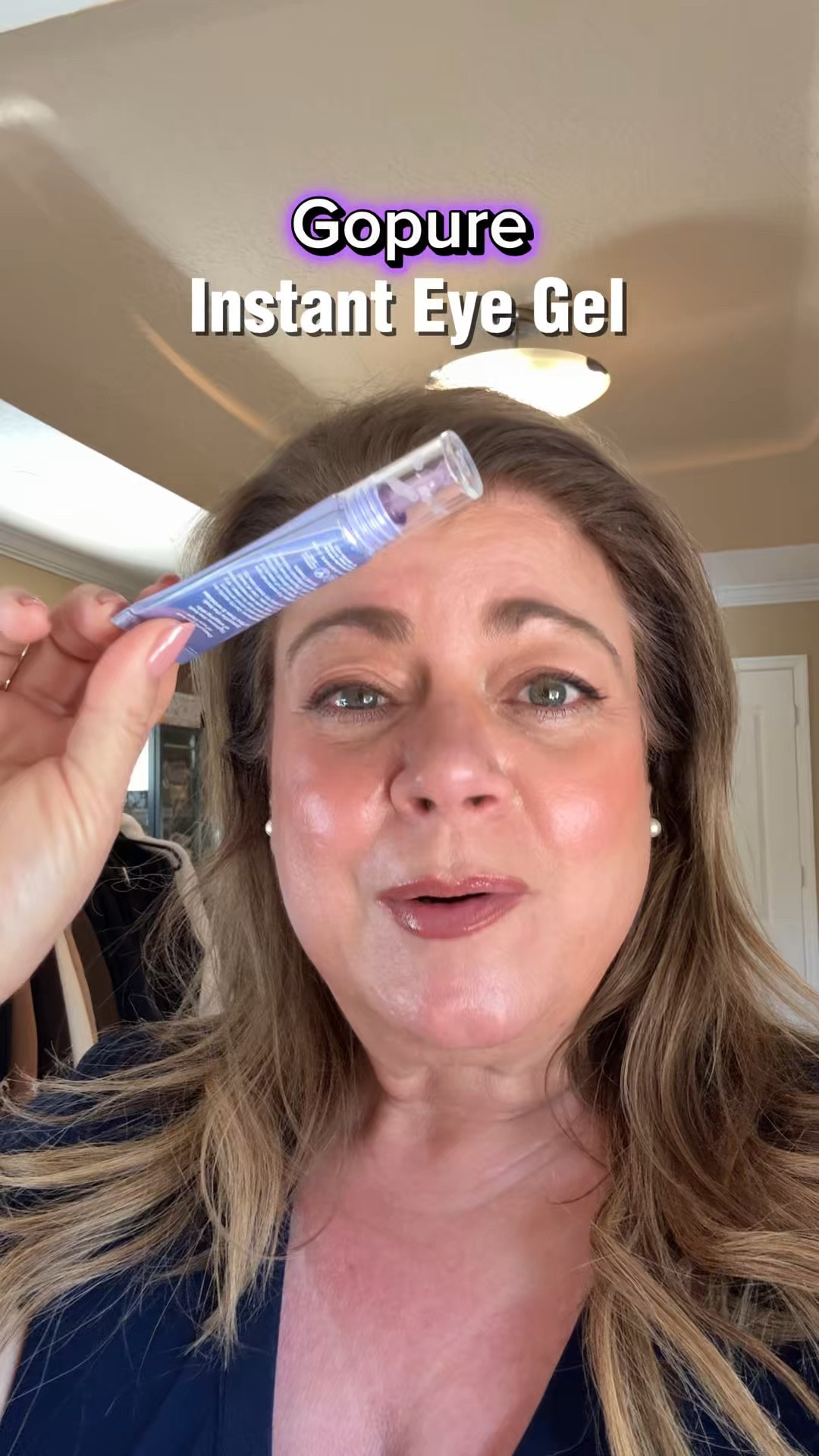 Amazing
irmaking a believer out of
my husband with @Gopure Instant Lift Eye Gel
#gopure #gopureinstantlifteyegel
#undereyebags