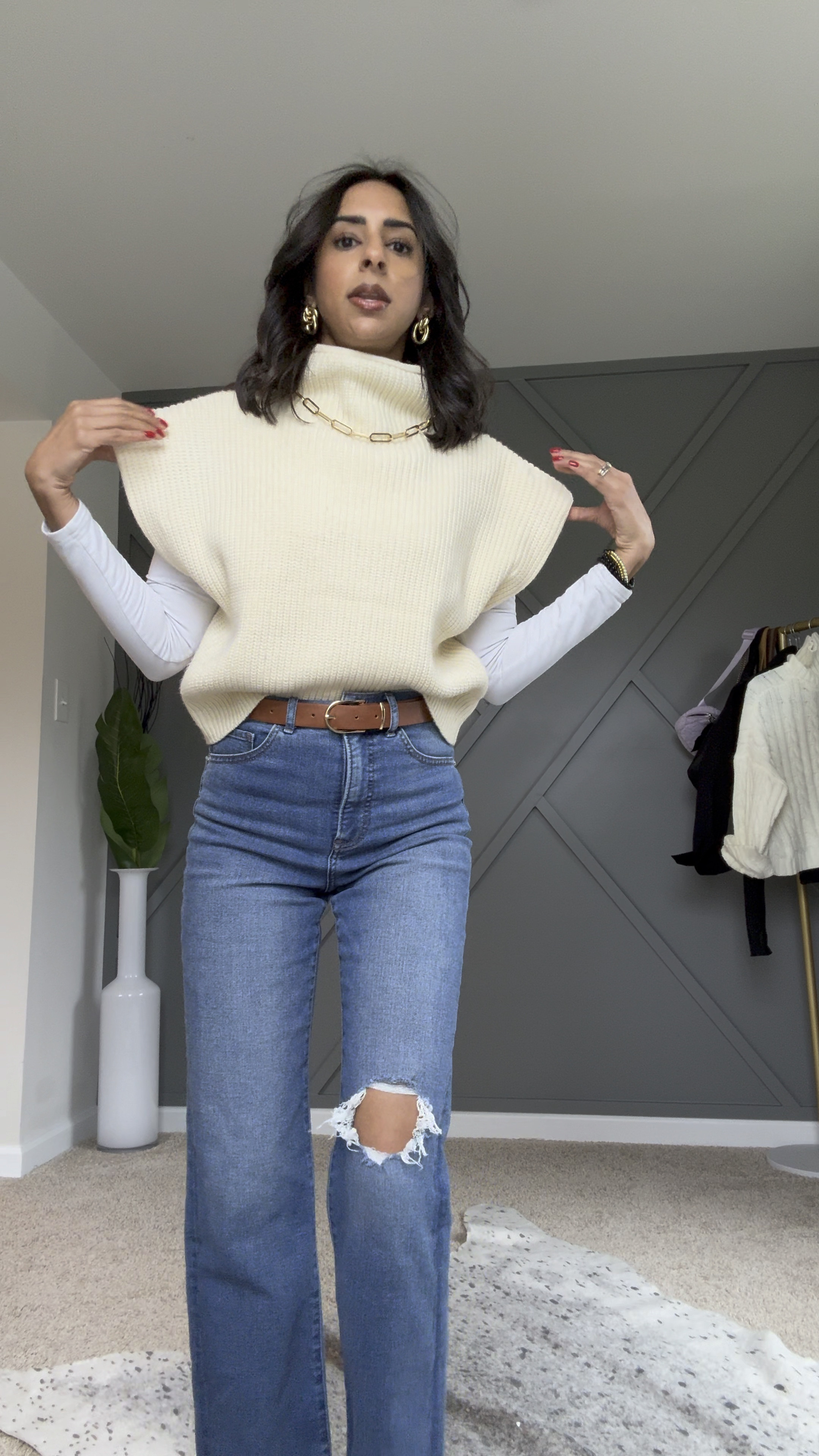 Errands look - cozy! 