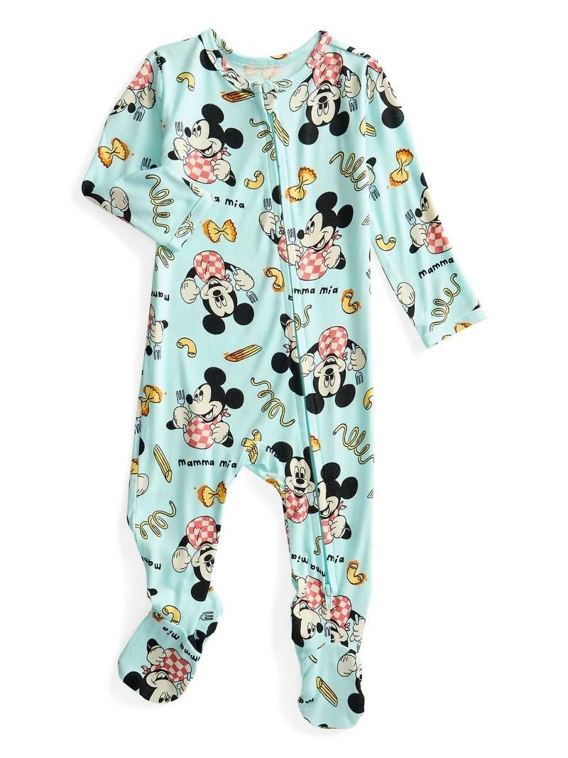 Character Baby Boys or Girls Cozy and Comfortable Viscose Two-Way Zip Footed Sleep 'N Play One-Pi... | Walmart (US)