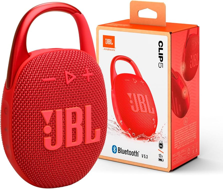 JBL Clip 5 - Ultra-Portable, Waterproof & Dustproof Bluetooth Speaker, Big Pro Sound with Punchy ... | Amazon (US)