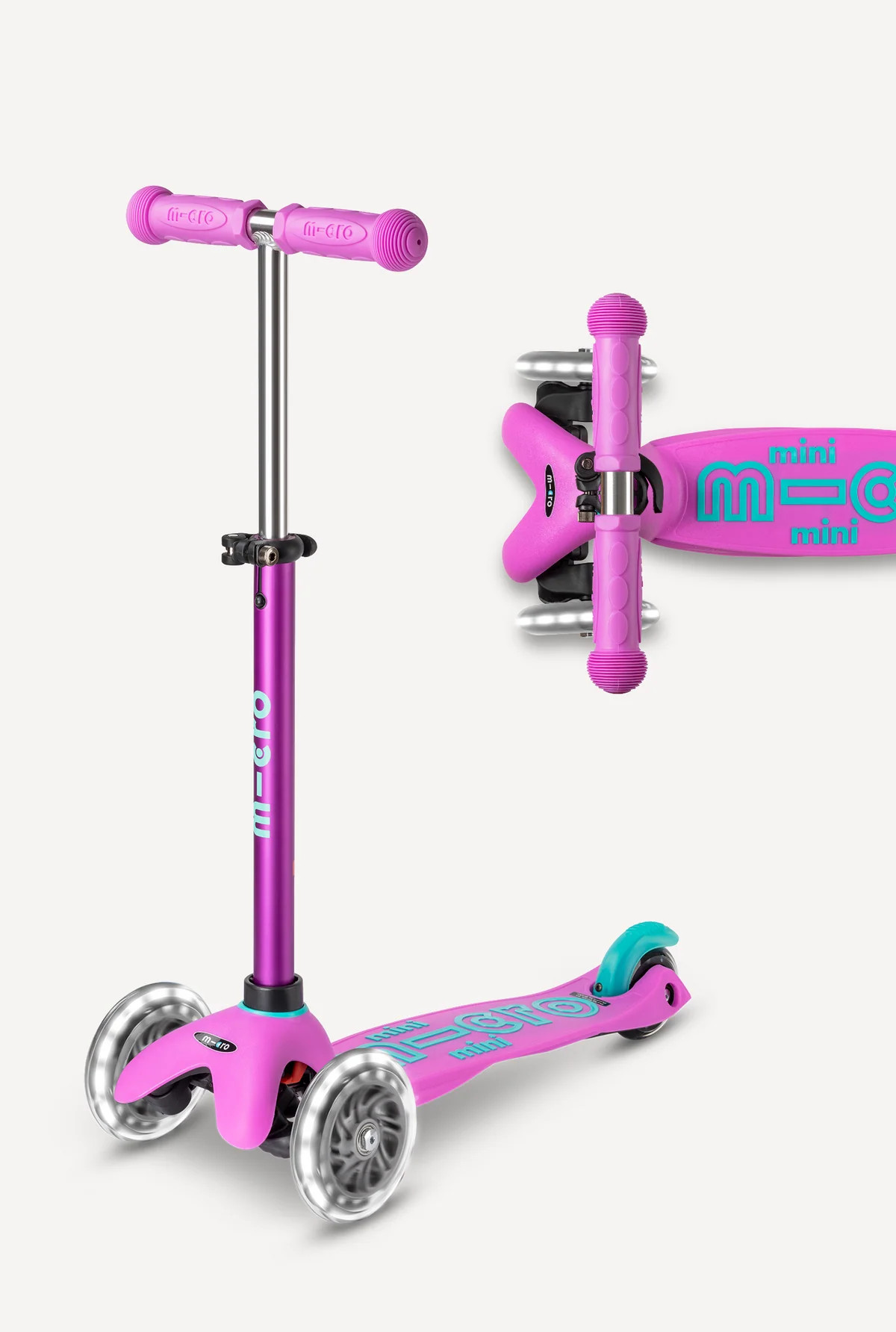 Micro Mini LED Scooter | Toddler + Child Scooter | Micro Kickboard | Micro Kickboard