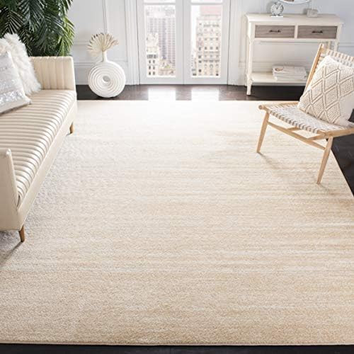 SAFAVIEH Adirondack Collection 8' x 10' Champagne / Cream ADR113W Modern Ombre Non-Shedding Living R | Amazon (US)