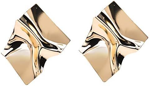 Geometric Statement Earrings, Stainless Steel Fashion Earrings Drop Dangle Earrings Geometric Sta... | Amazon (US)