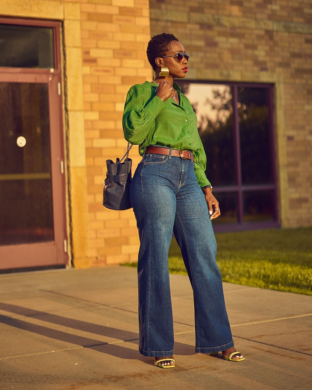 Blue jeans and a green top make a perfect combo! Check out these picks before it's too late! 

#LTKSpringSale #LTKfindsunder100 #LTKstyletip